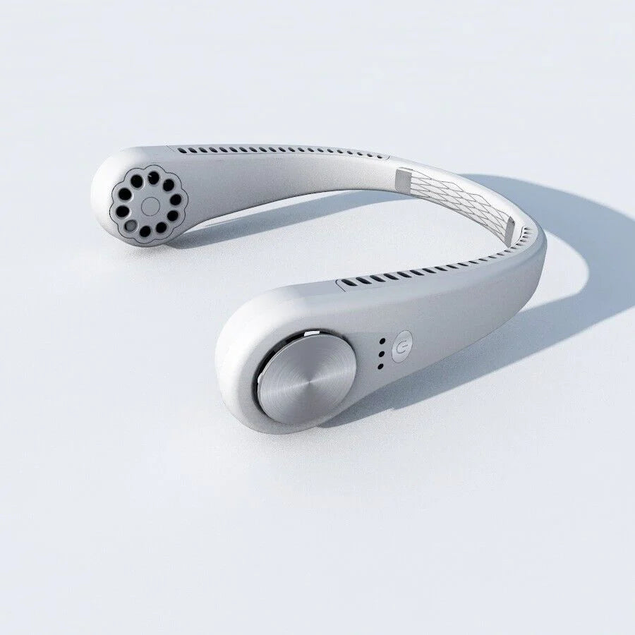 Stay Cool Anywhere with the USB Portable Hanging Neck Fan - Your Personal Air Conditioner on the Go